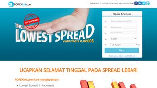 
                            12. Buka Demo Account di FOREXimf.com