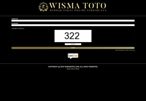 
                            10. Buka Versi WAP - WISMATOTO | Agen Togel Online Terpercaya ...