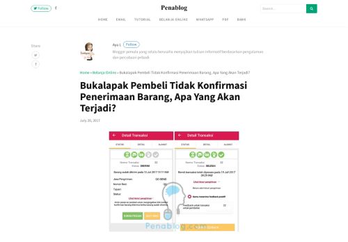 
                            10. Bukalapak Pembeli Tidak Konfirmasi Penerimaan Barang, Apa Yang ...