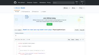
                            8. Bukkit/PlayerLoginEvent.java at master · dflemstr/Bukkit · GitHub