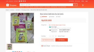 
                            8. Buku lembar balik kelas ibu dan balita | Shopee Indonesia