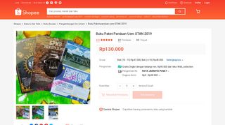 
                            10. Buku Paket panduan usm STAN 2019 | Shopee Indonesia