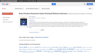 
                            11. Buku Panduan Keamanan Cyber Penting Di Bahasa Indonesia: Essential ...