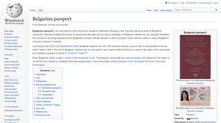 
                            13. Bulgarian passport - Wikipedia