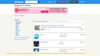 
                            6. Bulgarien TV Sender - Online ansehen - Streema