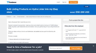 
                            12. Bulk Listing Products on Hydra Lister into my Ebay store | Virtual ...