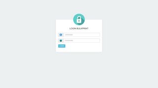 
                            4. BULKPRINT LOGIN