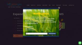 
                            13. Bulksmsway : – India's No. 1 Bulk SMS Service