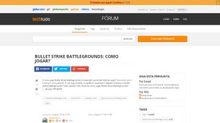 
                            6. Bullet Strike Battlegrounds: como jogar? - Techtudo-Forum