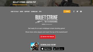 
                            1. Bullet Strike: Sniper Battlegrounds - Home