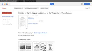 
                            13. Bulletin of the Geological Institutions of the University of Uppsala