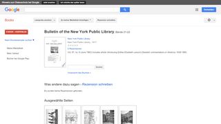 
                            13. Bulletin of the New York Public Library