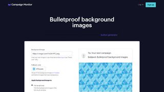 
                            8. Bulletproof background images | Campaign Monitor