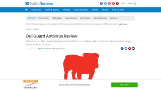 
                            11. BullGuard Antivirus Review - Pros, Cons and Verdict