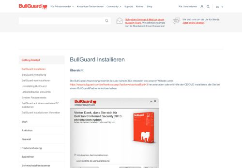 
                            11. BullGuard Installieren