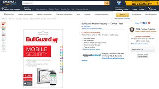 
                            12. BullGuard Mobile Security - 1Device1Year: Amazon.in: Electronics