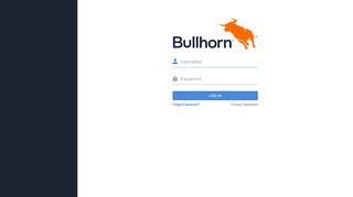 
                            12. Bullhorn - Login