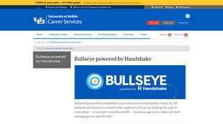
                            12. Bullseye powered by Handshake - Career Services - University at ...