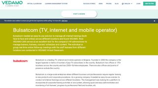 
                            12. Bulsatcom (TV, internet and mobile operator) | VEDAMO