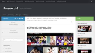 
                            5. BumsBesuch Password | PasswordsZ