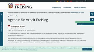 
                            4. Bundesagentur für Arbeit - Landratsamt Freising