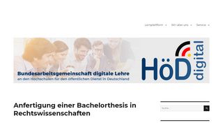 
                            6. Bundesarbeitsgemeinschaft digitale Lehre – an den Hochschulen für ...