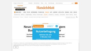 
                            12. Bundesbank: Neue Insider-Regeln verärgern Mitarbeiter - Handelsblatt