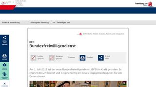 
                            11. Bundesfreiwilligendienst Hamburg - hamburg.de