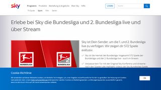 
                            2. Bundesliga Live Stream bei Sky sehen
