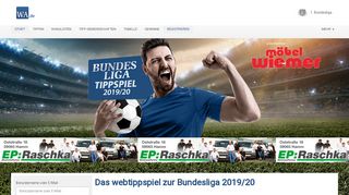 
                            13. Bundesliga-Tippspiel - WA.de