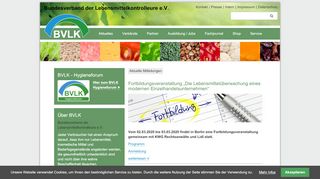 
                            13. Bundesverband der Lebensmittelkontrolleure eV: Startseite