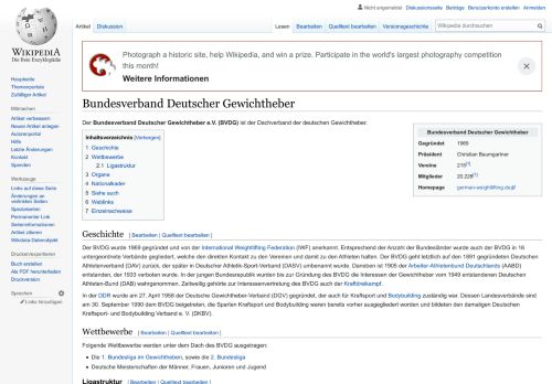 
                            6. Bundesverband Deutscher Gewichtheber – Wikipedia