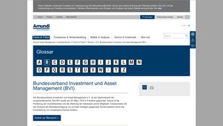 
                            10. Bundesverband Investment und Asset Management (BVI) - Glossar ...