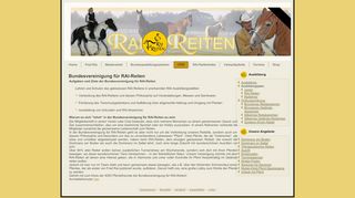 
                            3. Bundesvereinigung für RAI-Reiten