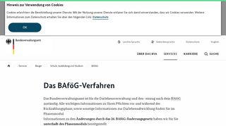 
                            3. Bundesverwaltungsamt - BAföG