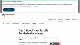 
                            8. Bundesverwaltungsamt - DB-Jobticket