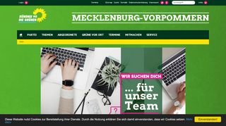 
                            10. BÜNDNIS 90/Die Grünen Mecklenburg-Vorpommern