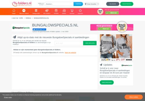 
                            6. BungalowSpecials.nl folder - Alle aanbiedingen uit de nieuwe ...