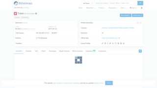 
                            4. BunnyToken (BUNNY) Token Tracker - Etherscan