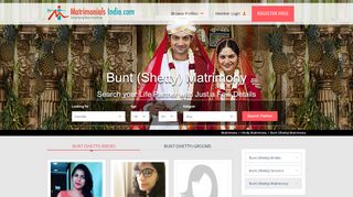 
                            10. Bunt (shetty) Matrimony - Hindu Bunt (shetty) Matrimonial for Shaadi ...