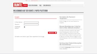 
                            1. BUNTE E-Paper Plattform