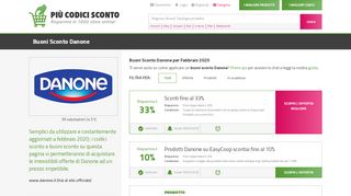 
                            4. Buoni Sconto Danone & Buoni Sconto, Febbraio 2019