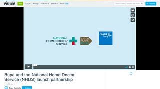 
                            9. Bupa and the National Home Doctor Service (NHDS) launch ...