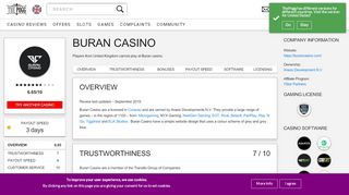 
                            10. Buran Casino Review | The Pogg