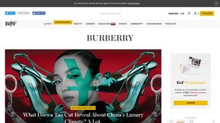 
                            10. Burberry - The Business of Fashion