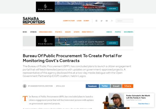 
                            6. Bureau Of Public Procurement To Create Portal For Monitoring Govt's ...