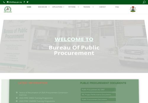 
                            12. Bureau of Public Procurement |