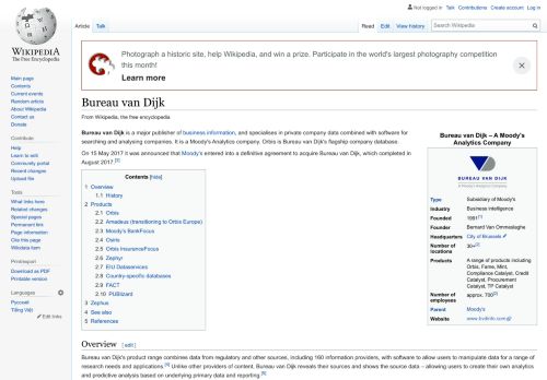
                            4. Bureau van Dijk - Wikipedia