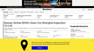 
                            10. Bureau Veritas BIVAC Asian Cre Shanghai Inspection Co Ltd ...