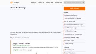
                            13. Bureau Veritas Login